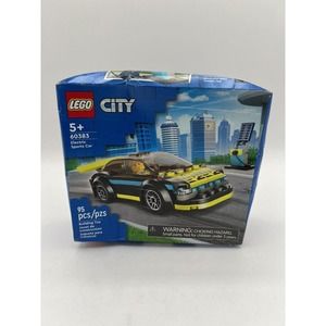 LEGO City Electric Sports Car 60383 Building Toy Set 95 Pieces